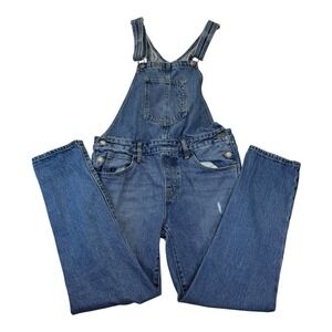 Levi's Medium Blue Denim Overalls Jumpsuit